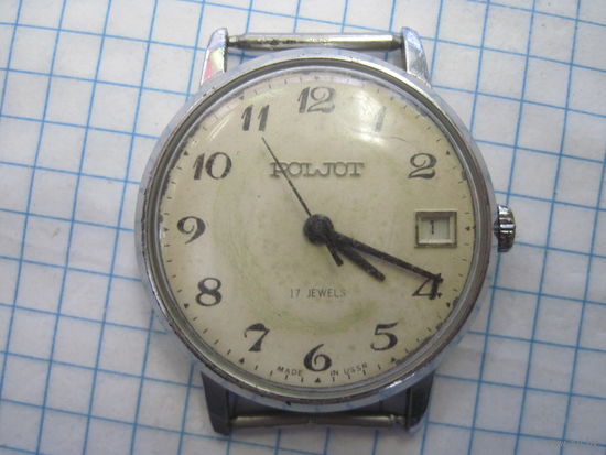 Часы Poljot(Полет) 2614 17 камней советские экспортные в рабочем состоянии.