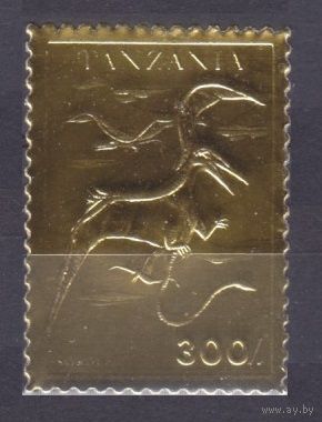 1996 Танзания 2604 золото Динозавры 6,00 евро