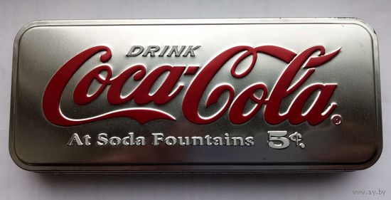 Металлическая коробочка Coca-Cola