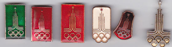 Эмблема Олимпиады-80.