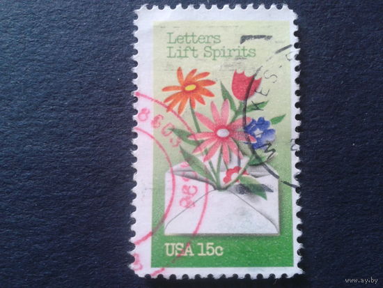 США 1980 цветы