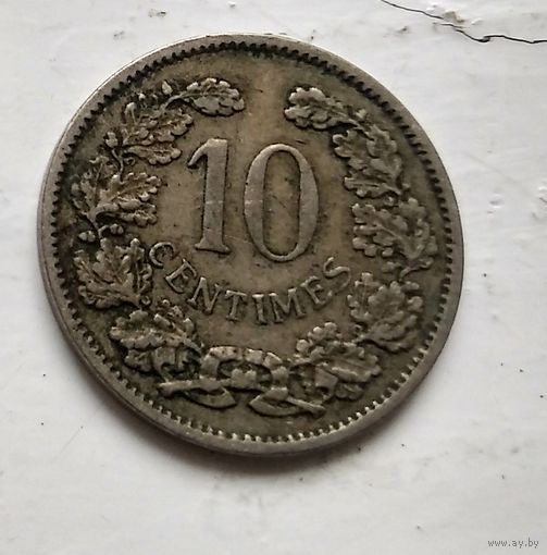 Люксембург 10 сантимов, 1901 2-1-53