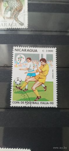 Никарагуа 1990  Футбол,спорт