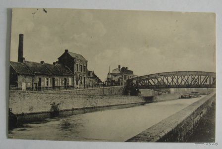 Открытка города "Pont aVendin"  1916г. Франция.