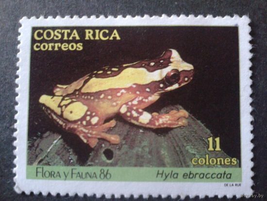 Коста-Рика 1986 жаба
