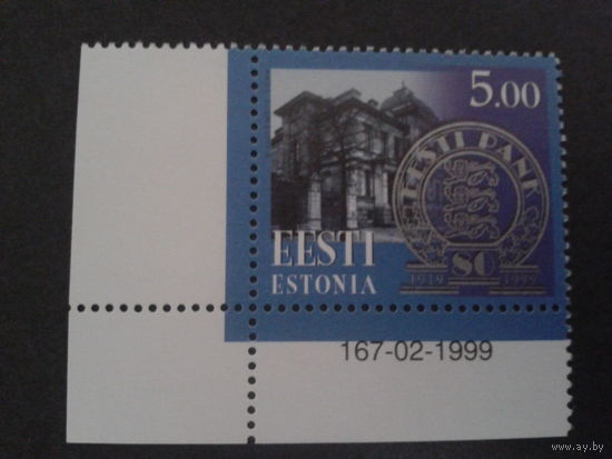 Эстония 1999 нац. банк