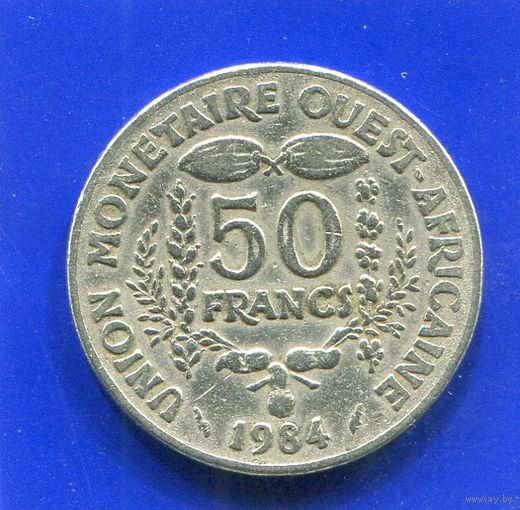 Западная Африка 50 франков 1984