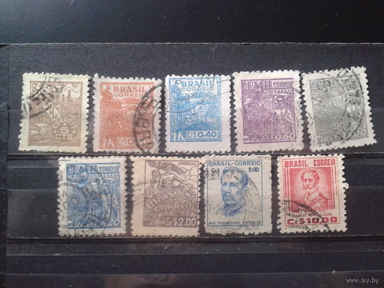 Бразилия 1946-51 Стандарт 9 марок