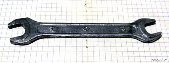 Ключ открытый (рожковый) 12 х 14 мм (Chrom Vanadium USSR)