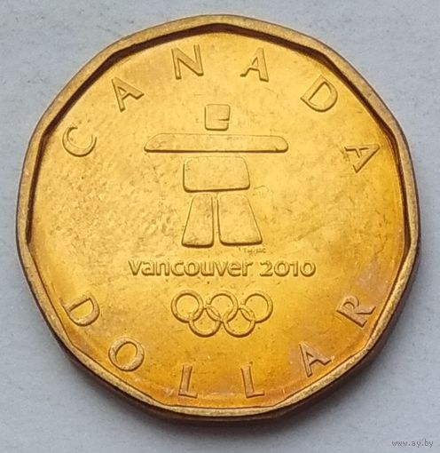 Канада 1 доллар 2010 г. XXI зимние Олимпийские Игры, Ванкувер 2010