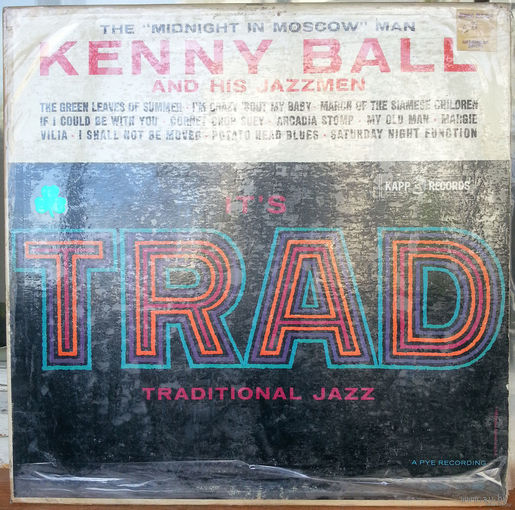 LP Kenny BALL and his JAZZmen - IT's TRAD