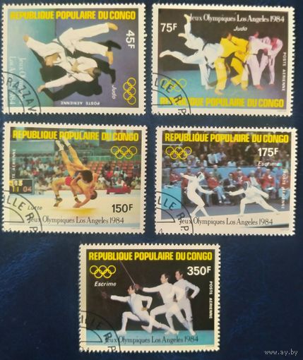 Конго 1984 олимпиада в Лос-Анжелес