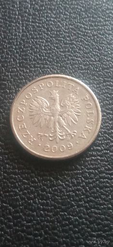 Польша 10 грошей 2009г.