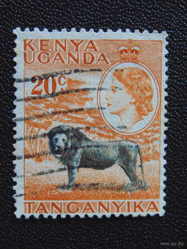 Кения, Уганда, Танганьика 1954 г.