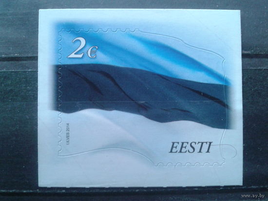 Эстония 2014 Гос. флаг** самоклейка