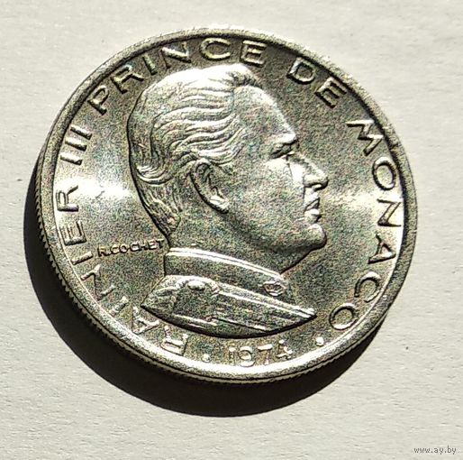 Монако 1 франк, 1974 5-3-29