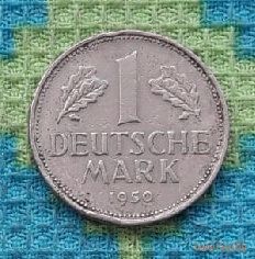 Германия 1 марка 1950 года, D. Новогодняя ликвидация!