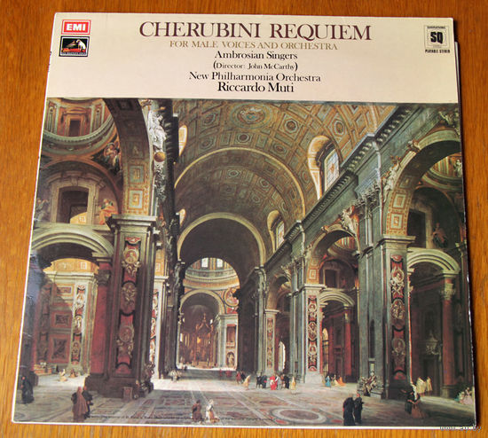 Cherubini. Requiem For Male Voices And Orchestra - Muti (Vinyl - 1975)