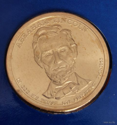 1 доллар 2010 г. Авраам Линкольн
