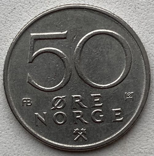 Норвегия 50 эре 1976 г.