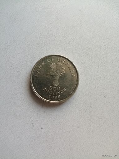 500 Шиллингов 1998 (Уганда)