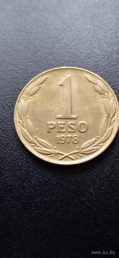 Чили 1 песо 1978 г.