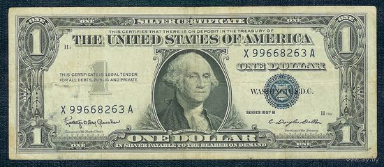 США 1 доллар 1957 год.