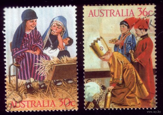 2 марки 1986 год Австралия 1005-1006