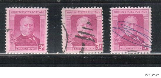 США-1950, (Мих.606), гаш. , Личности (одиночка),цена за 1 м на выбор