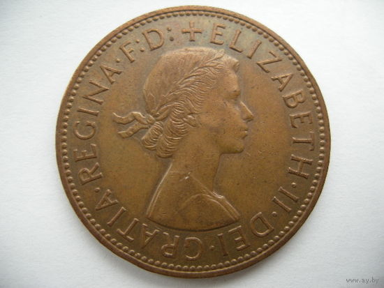 1 пенни 1967 Британия