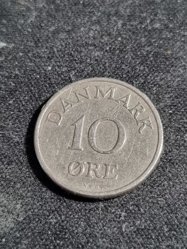 Дания 10 эре 1954