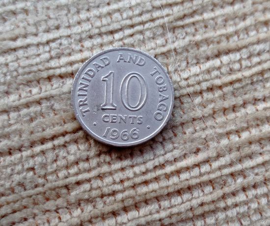 Werty71 Тринидад и Тобаго 10 центов 1966
