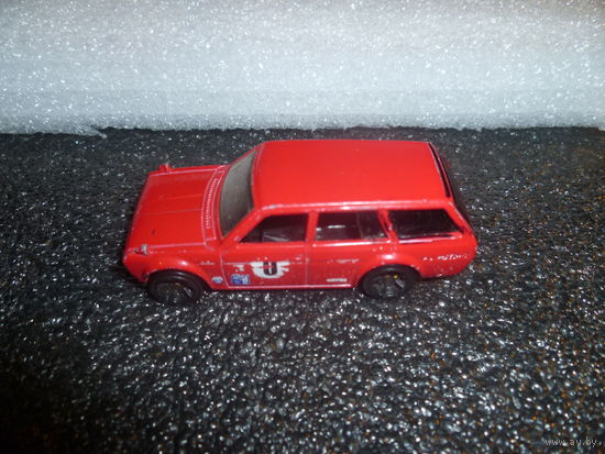 Модель машинки Datsun 510 Wagon*71. Mattel-HotWheels.масштаб 1:59-60.
