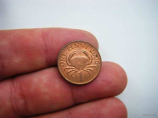 Остров Гернси 1 пенни 2006г.