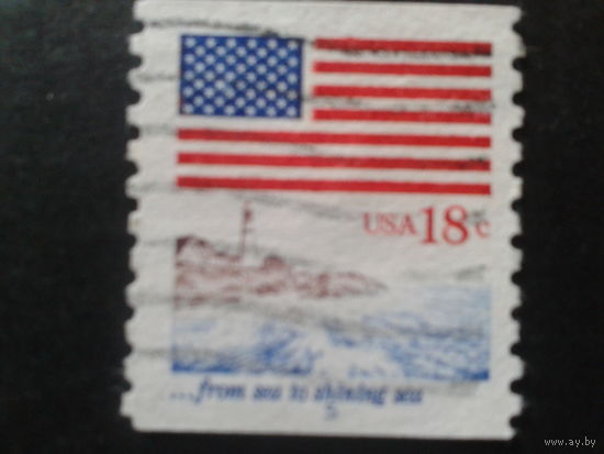 США 1981 стандарт, флаг, маяк