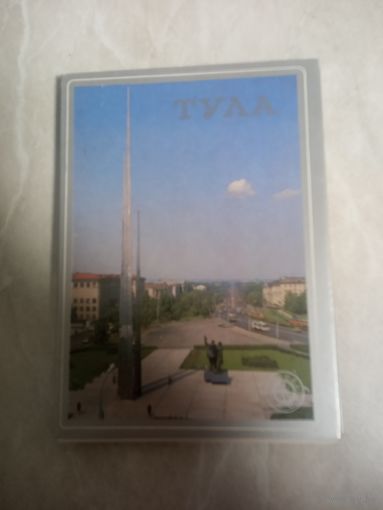 Комплект открыток ТУЛА. (15шт., 1987 год)
