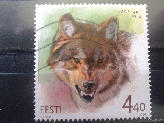Эстония 2004 Волк