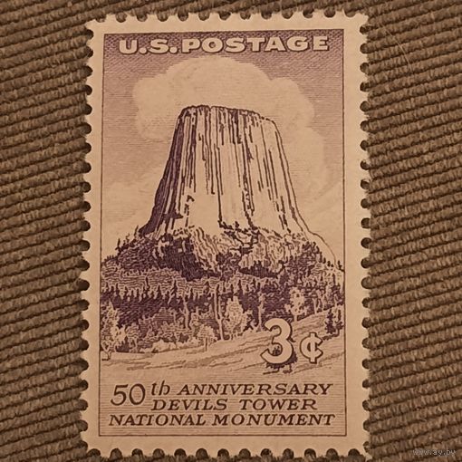 США 1956. Национальный памятник Башня Дьявола. Полная серия