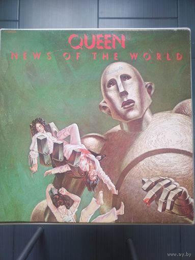 QUEEN - News Of The World 77 EMI France VG+/EX