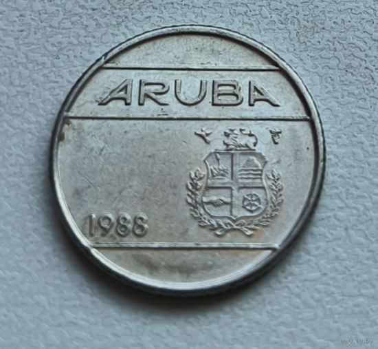 Аруба 10 центов, 1988 4-4-20