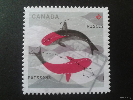 Канада 2013 Рыбы, знак Зодиака