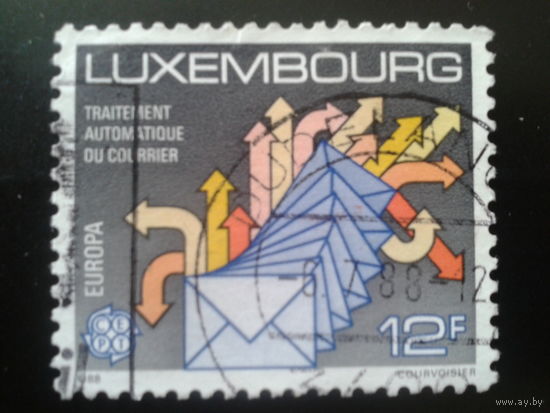 Люксембург 1988 Европа, транспорт