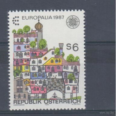 [421] Австрия 1987. Европа.EUROPA. Одиночный выпуск MNH