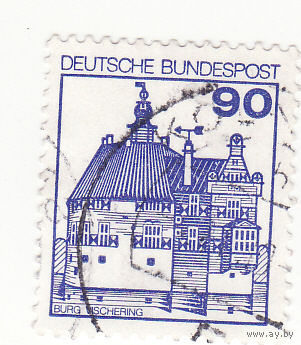 Замок Вишеринга, окруженный рвом 1979 год
