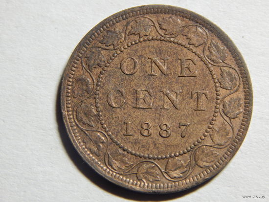 Канада 1 цент 1887г
