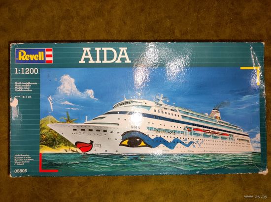 Круизлайнер AIDA Revell 1:1200