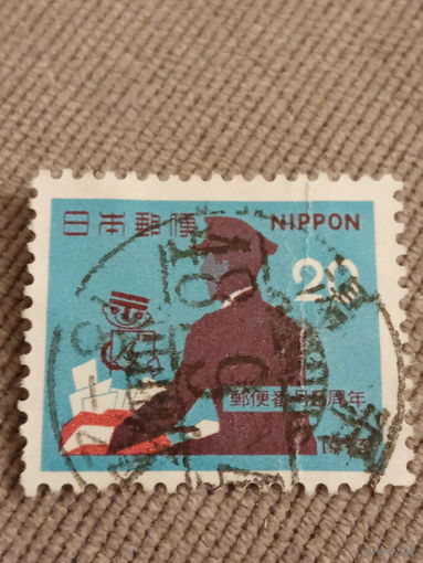 Япония. Почтовая служба. Почтальон