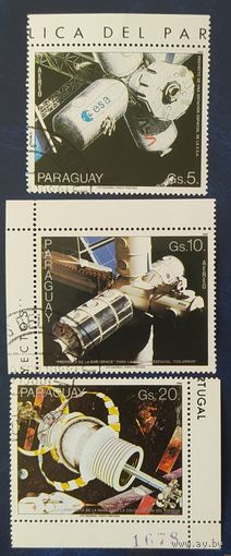 Парагвай 1988 Исследование космоса 3 из 5.