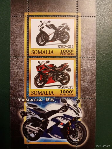 Сомали 2016. Мотоциклы Yamaha. Малый лист