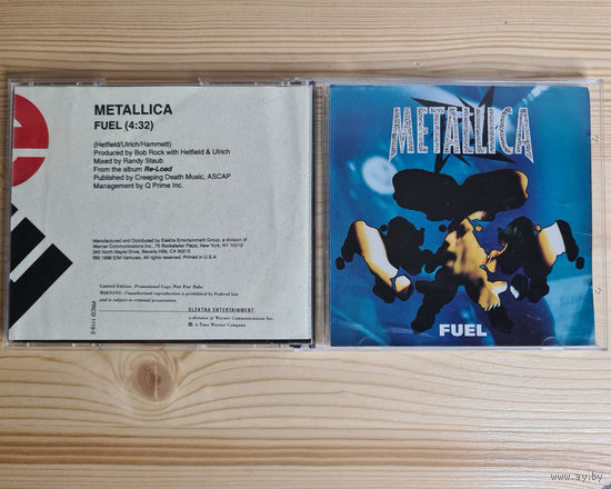 Metallica - Fuel (Promo CD, USA, 1998, лицензия)